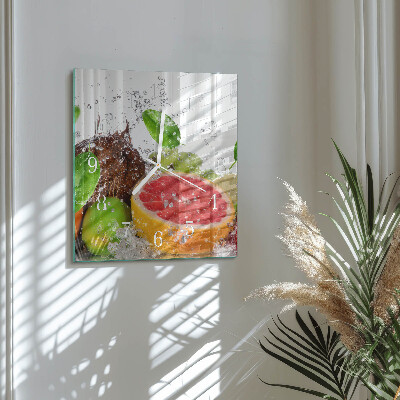 Reloj cuadrado Fruta