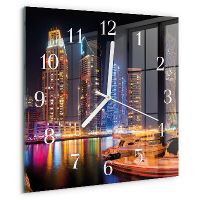 Reloj cuadrado Horizonte