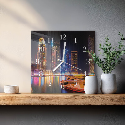 Reloj cuadrado Horizonte