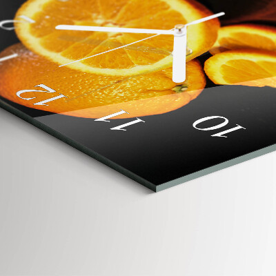 Reloj cuadrado Naranjas