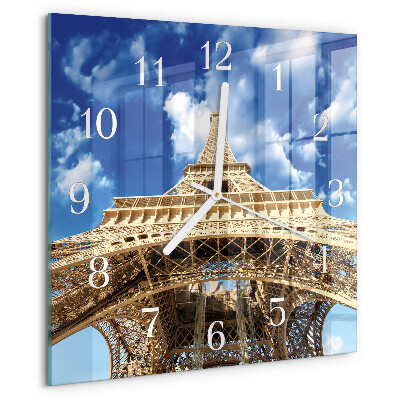 Reloj cuadrado Torre Eiffel