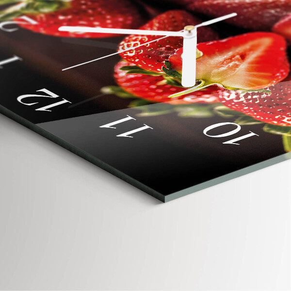 Reloj cuadrado fresas