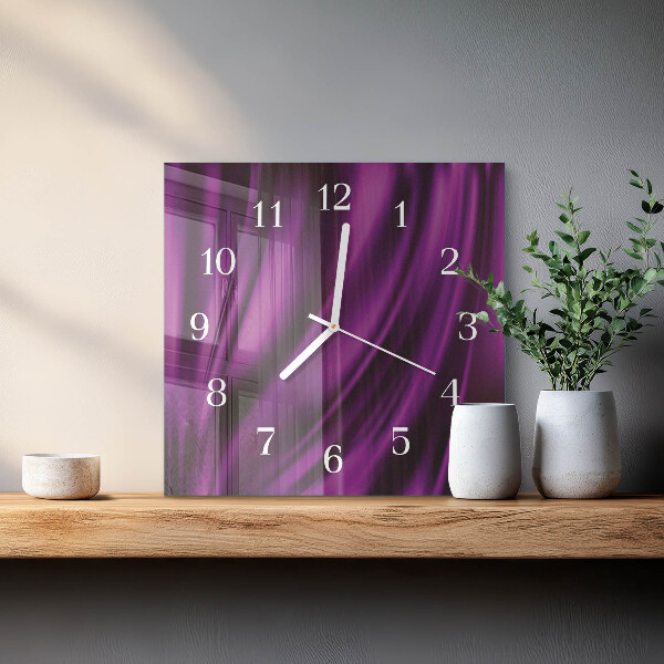 Reloj cuadrado Abstracción