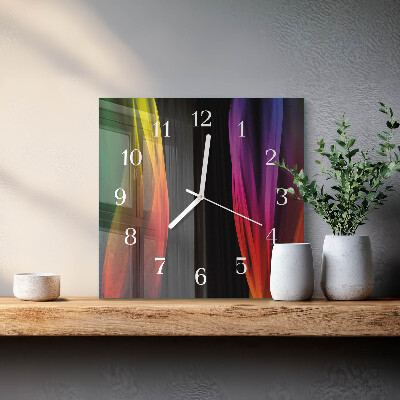 Reloj cuadrado Abstracción