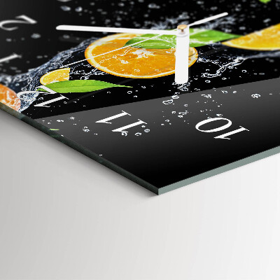 Reloj cuadrado Naranjas