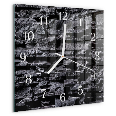 Reloj cuadrado Piedras