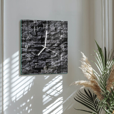 Reloj cuadrado Piedras