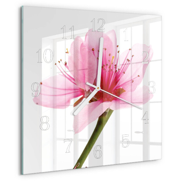 Reloj cuadrado Flor