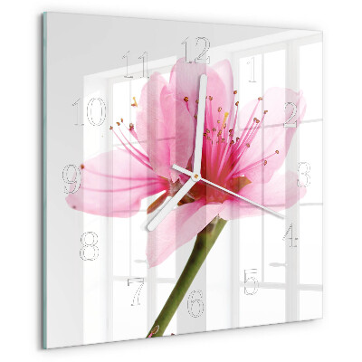 Reloj cuadrado Flor