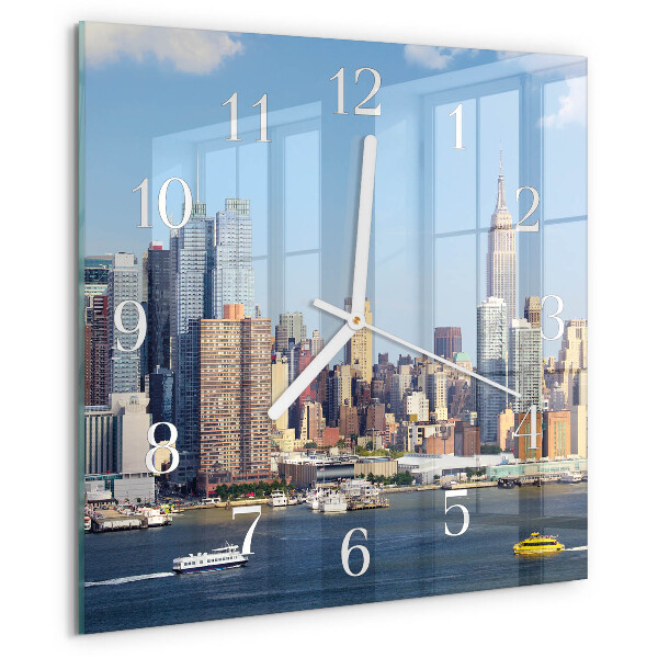 Reloj cuadrado Horizonte