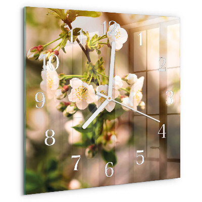 Reloj cuadrado Naturaleza