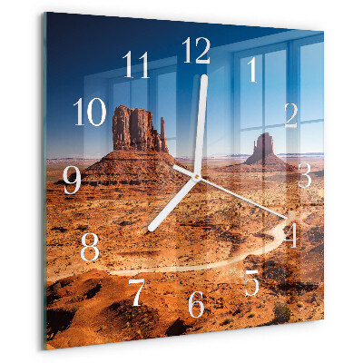 Reloj cuadrado Desierto
