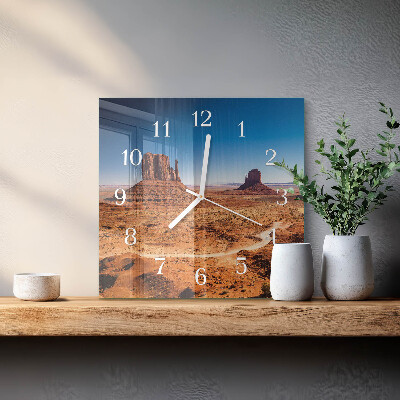 Reloj cuadrado Desierto