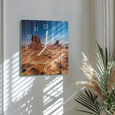 Reloj cuadrado Desierto