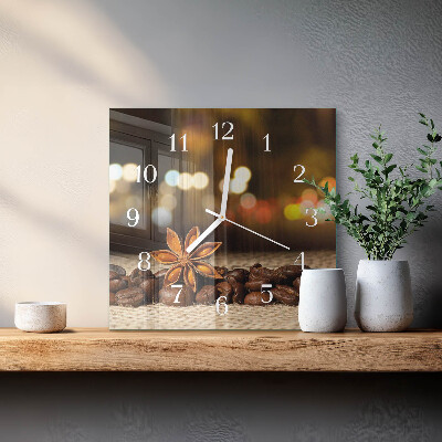Reloj cuadrado Anís