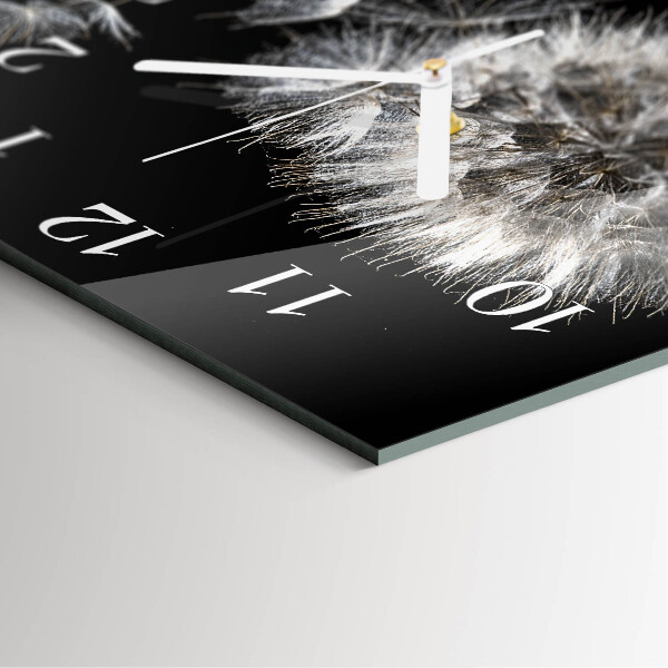 Reloj cuadrado Diente de león