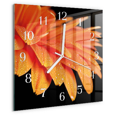 Reloj cuadrado Gerbera