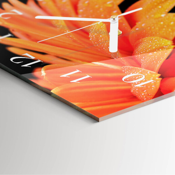 Reloj cuadrado Gerbera