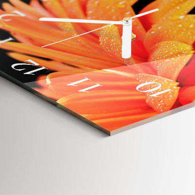 Reloj cuadrado Gerbera