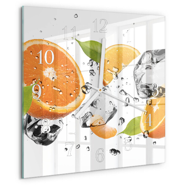 Reloj cuadrado Naranjas