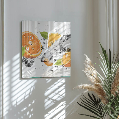 Reloj cuadrado Naranjas