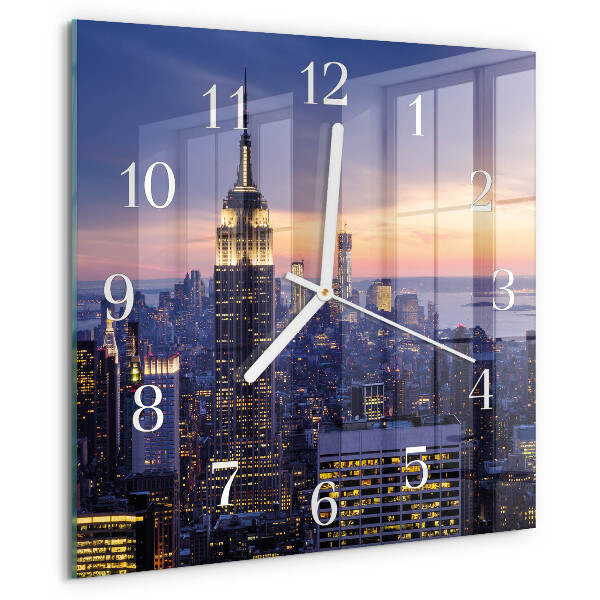 Reloj cuadrado Ciudad