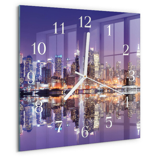 Reloj cuadrado Ciudad
