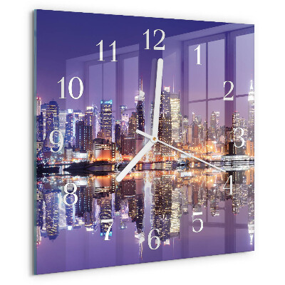 Reloj cuadrado Ciudad