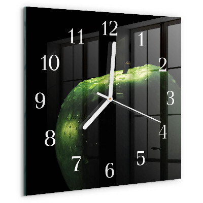 Reloj cuadrado Manzana