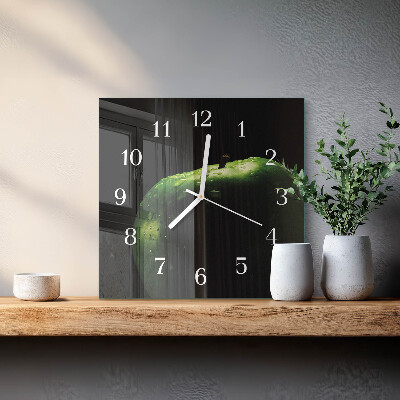 Reloj cuadrado Manzana