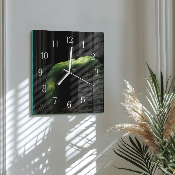 Reloj cuadrado Manzana