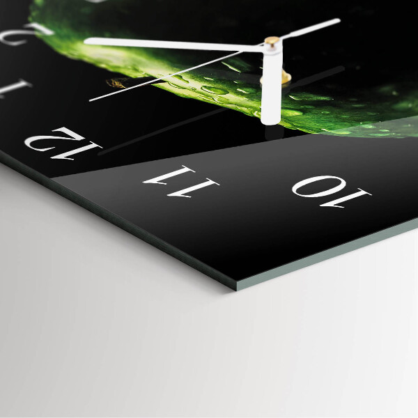 Reloj cuadrado Manzana