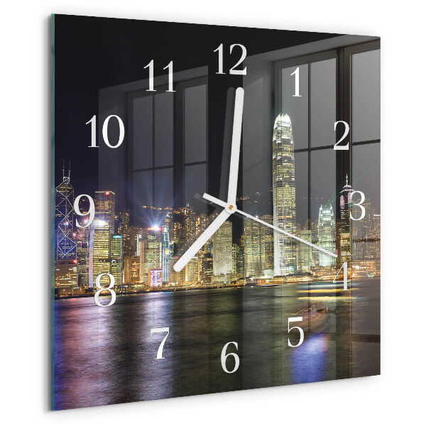 Reloj cuadrado Horizonte