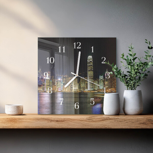 Reloj cuadrado Horizonte