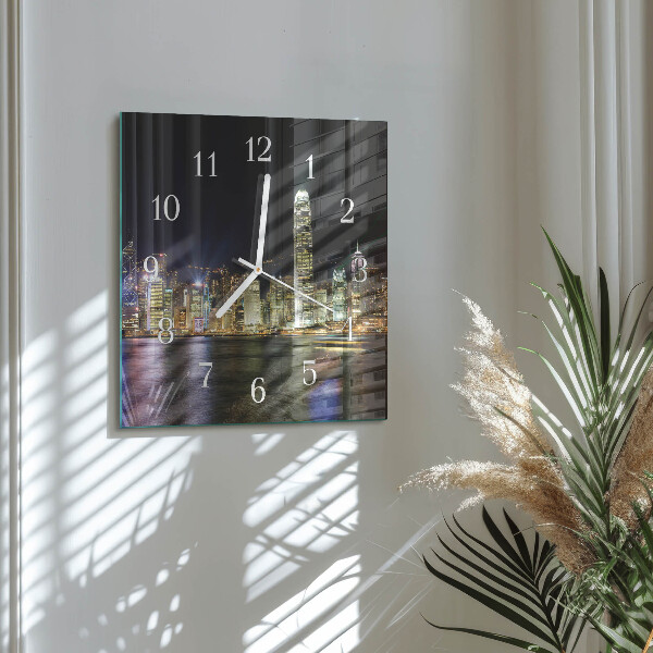 Reloj cuadrado Horizonte