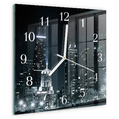 Reloj cuadrado Ciudad