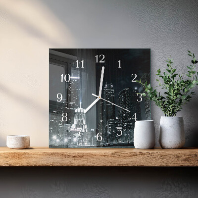 Reloj cuadrado Ciudad