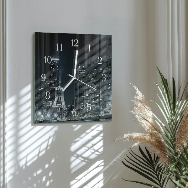 Reloj cuadrado Ciudad