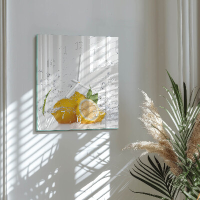 Reloj cuadrado Limones