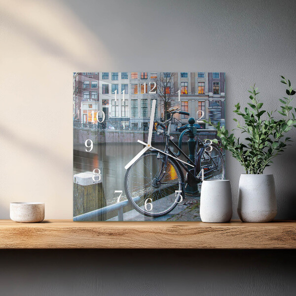 Reloj cuadrado Bicicleta