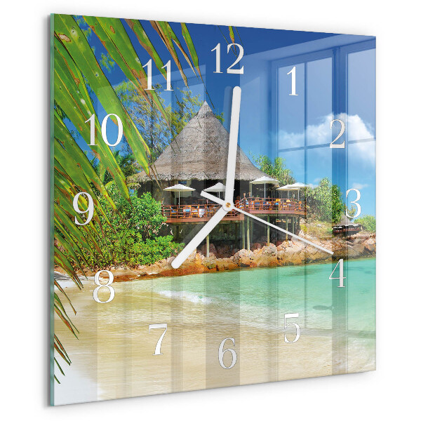 Reloj cuadrado Isla