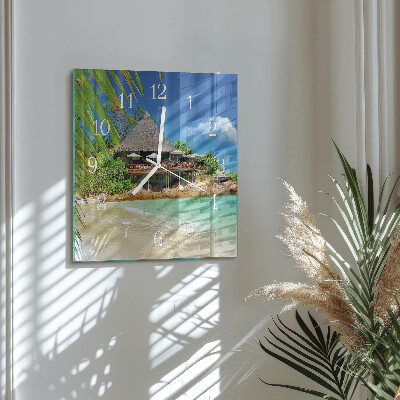 Reloj cuadrado Isla