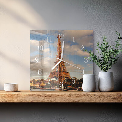 Reloj cuadrado París