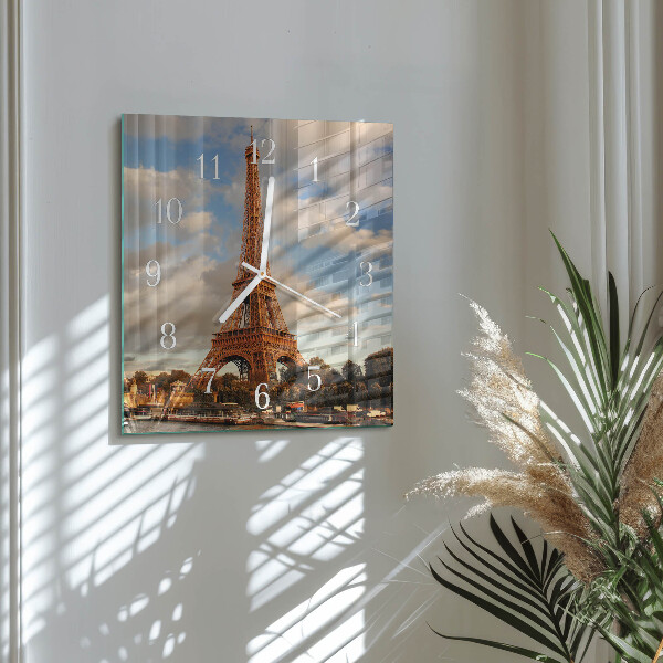 Reloj cuadrado París