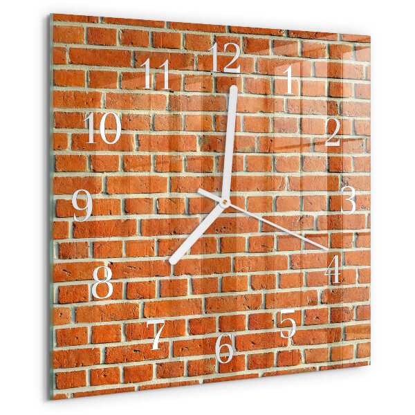 Reloj cuadrado Ladrillo