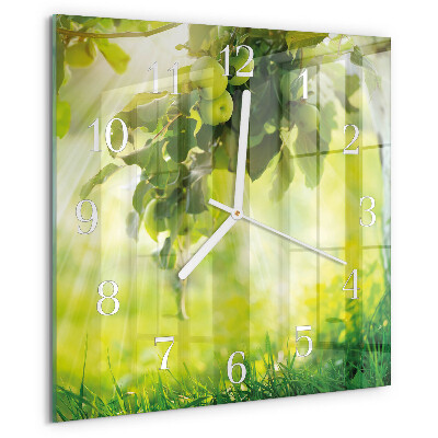 Reloj cuadrado Manzano