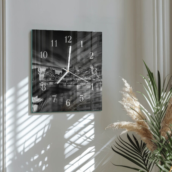 Reloj cuadrado Ciudad