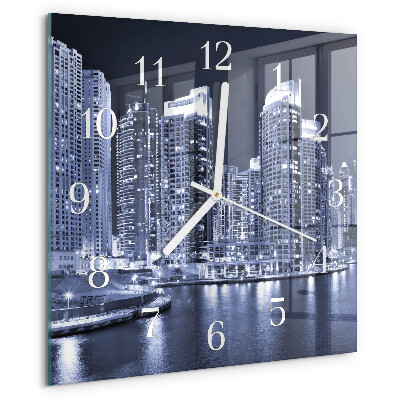 Reloj cuadrado Horizonte