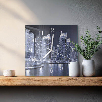 Reloj cuadrado Horizonte