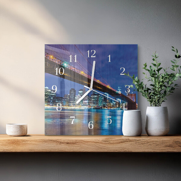 Reloj cuadrado Puente
